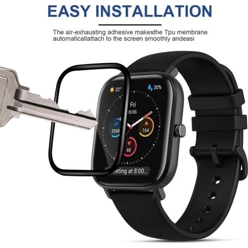 3D Tempered Glass Watch For Amazfit GTS Screen Protector Protection Film For Xiaomi Huami Amazfit GTS/GTS2/Pop/Bip Smart Watch