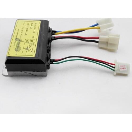 1pc 12V 250W Brush Motor Controller Speed Controller for Electric Scooter Bicycle E-Bike Spare Parts 7/15 Lines