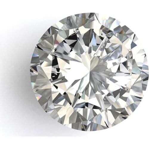 10mm Round Brilliant Cut Moissanite GH Color 4ct Loose beads Moissanite jewelry bracelet Ring DIY material High quality