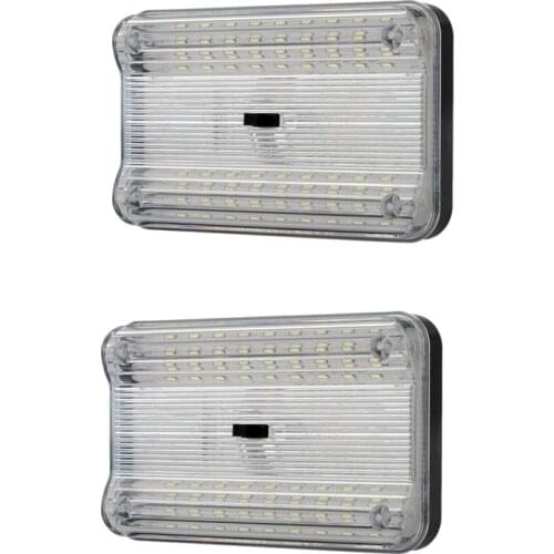 2Pcs Car 12V 36 LED Car Vehicle Interior Dome Roof Ceiling Reading Trunk Light Lamp GT-699