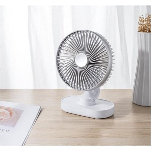 Rotatable Table Four gear Fan Personal Desk Mini Fan Computer Laptop Cooler Cooling USB Fan for Office Home Dorm