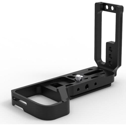 Quick Release L Plate Bracket for Sony A7R4 A7M4 Camera 1/4'-20 Threaded Mount Holes L-Bracket Vertical Shoot DSLR Tripod Holder