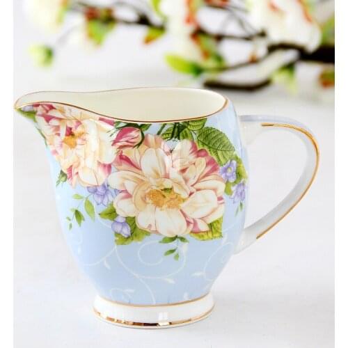 European Style Coffee Set Bone China Milk Pitcher Fasion Household Ceramic Milk Coffee Tea Jug Service Cup milk cup coffee cup