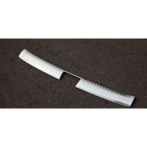Stainless Steel inner Rear Bumper Protector Sill Trunk Tread Plate Trim Fit For Hyundai Creta ix25 2014 2015