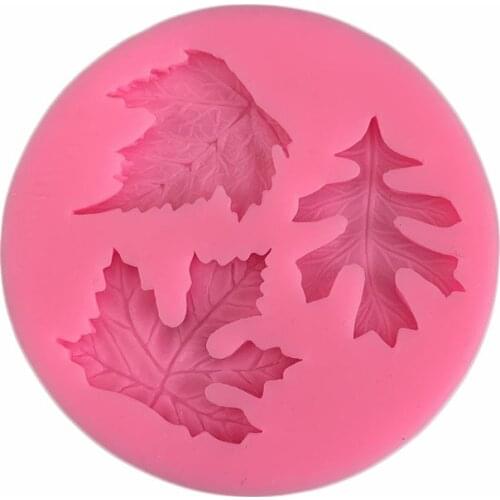 Christmas tree leaf holly leaf silicone mold chocolate flip sugar cake mold gypsum drop glue soap