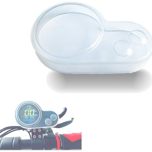 Finger Throttle LCD Display Silicon Cover Water Proof Transparent Protective Cap for Electric Scooter Instrument