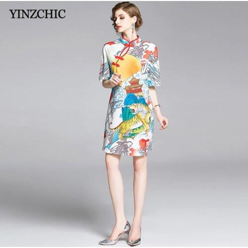 Свободные летние платья YINZCHIC China At AliExpress