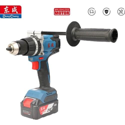DongCheng 20v Brushless Motor Cordless Impact Drill DCJZ03 120Nm Adjust Torque Professional Tool Share 20v Platform
