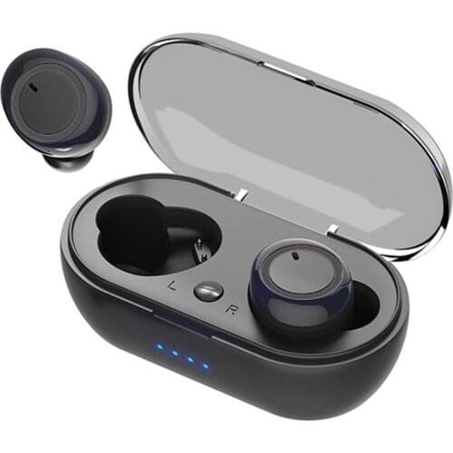 Y50 Wireless 5.0 Sports Headphones With Charging Compartment Stable Transmission Magnetic Charging Headset Box Package