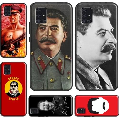 USSR Joseph Stalin Case For Samsung A51 A71 A41 A31 A20e A21S A02S A20S A40 A50 A70 A12 A32 A42 A72 A52 Cover