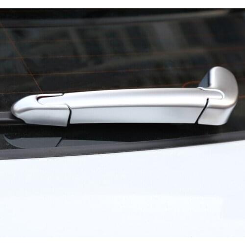For Jaguar F-Pace f pace X761 2016 2017 Car ABS Chrome Car Rear Window Wiper Arm Blade Cover Trim car Styling accessories 3pcs