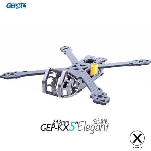 GEPRC GEP-KX5 Elegant FPV Rcing quadcopter 243MM Wheelbase carbon fiber frame TRUE X freestyle