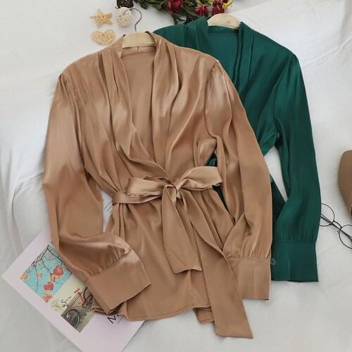 HISUMA Satin Blouses