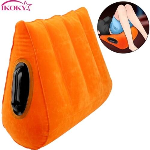 IKOKY Love Position Erotic Sofa Adult Games Sex Pillow Inflatable Sex Furniture Magic Sex Cushion Sex Toys For Couples