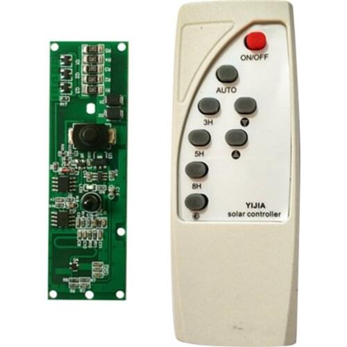 Solar Garden Lamp Controller Microwave Radar Human Induction Circuit Board