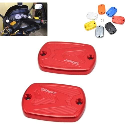 Motorcycle CNC Front Master Cylinder Cover Brake Fluid Reservoir Cap Cover For YAMAHA TMAX530 XP530 T-MAX TMAX XP 530 12-15