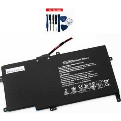 NEW 60wh Battery For HP ENVY 6-1015TX 1214/1221TX TPN-C103 C108 EG04XL battery+Number tracking