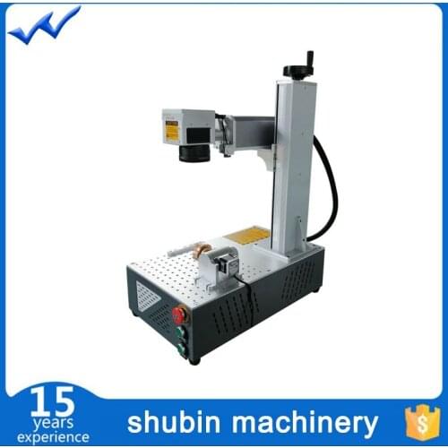Raycus max JPT 20W 30W 50W Fiber Laser Marking Machine for Metal Watches Camera Auto Parts Buckles