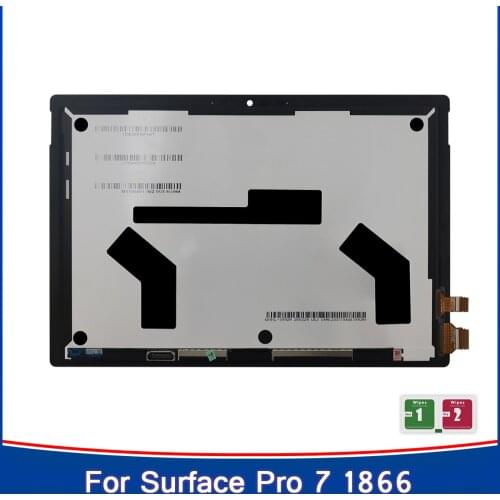 Original Lcd For Microsoft Surface Pro 7 LCD 1866 Display Touch Screen Digitizer Assembly For Surface Pro 7 Pro7 Lcd 100%Test