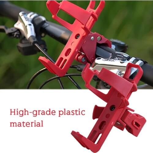360 Degrees Rotation Cup Holder Adjustable Bike Water Bottle Stand Mountain Road Bicycle Universal Drinks Rack Holder