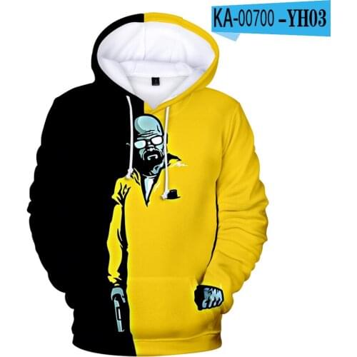 Fashion Design Men Women El Camino Breaking Bad Movie 3D Hoodie Men/women Sweatshirts Boys/girls Autumn Breaking Bad Hooded