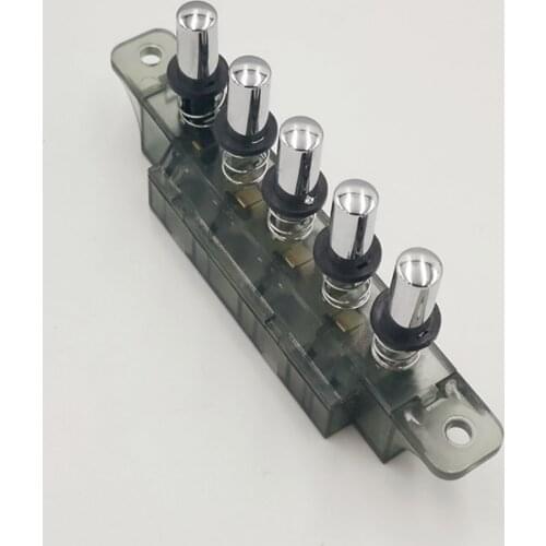 4A AC 250V Three-position Button Switch Power Switches Range Hood Switch for Kitchen Hood Parts