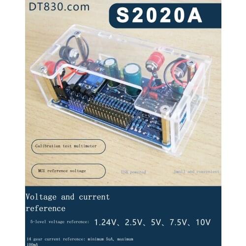 The 5-speed Voltage Reference and 14-speed Current Reference Beyond AD584_S2020A Voltage and Current Reference Source