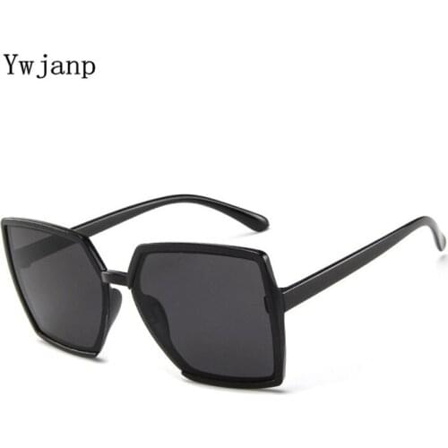 2019 New Sunglasses Women Brand Design Polygon Fashion Big Frame Sun glasses female Goggle European and American trends Glasses