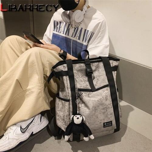 High Quality Nylon Cloth Womens Backpack 2021 New Ladies Travel Backpack Soild Color Designer Women Student School Bags Sac