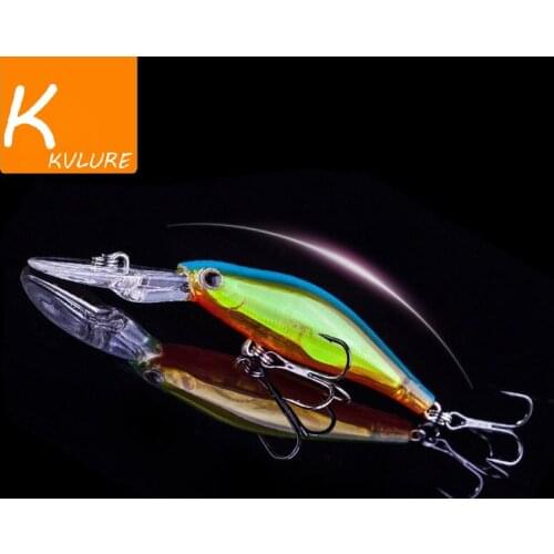 1PCS Fishing Lures Wobbler Minnow Swim Crankbait 9cm/7.3g Artificial Hard bait Jig Pesca Trolling Jerk bait Fishing tackle Lure
