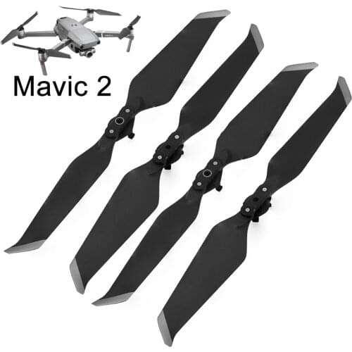 New 4PCS Propeller 8743 Low-Noise Prop for DJI Mavic 2 Pro Zoom Quick-Release Folding Blade Noise Reduction Prop Accessory Drone
