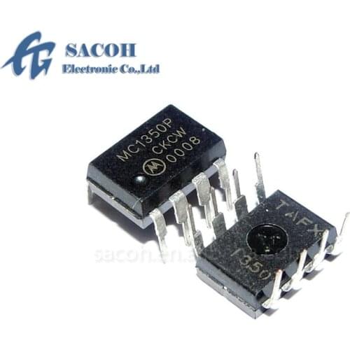 5PCS/lot New OriginaI MC1350P MC1350 or MC1351P or MC1352P or MC1353P or MC1354P DIP-8 Monolithic IF Amplifier