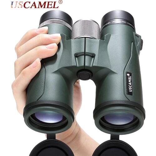 USCAMEL 10x42 8x42 HD BAK4 Binoculars Military High Power Telescope Professional Hunting Outdoor Sports Bird Watching Camping