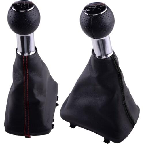 CITALL 6 Speed Gear Shift Knob Gaiter Boot Fit For Audi A3 S3 2004 2005 2006 2007 2008 8L0863278BJ