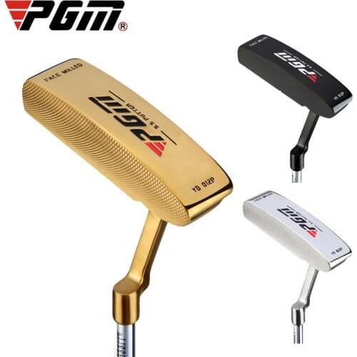 2020 New! Golf Clubs Mens Sports Left Hand Putter Flex R 950 Steel Shaft Stainless Steel Putter Head Gold/black/silver Club PGM