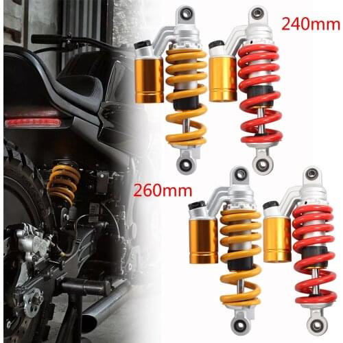 Motocycle Adjustable Air Shock Absorber Gas Rear Suspension For Honda Msx 125 Grom SF Electric Monkey Cafe Racer Kawasaki Ninja