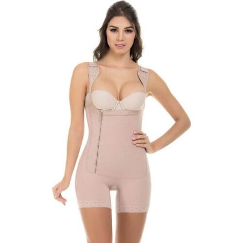 New Womens One-piece Waist Hips Tight Body Fat Body Plus Size Bodysuit Full Body Shapewear For Women