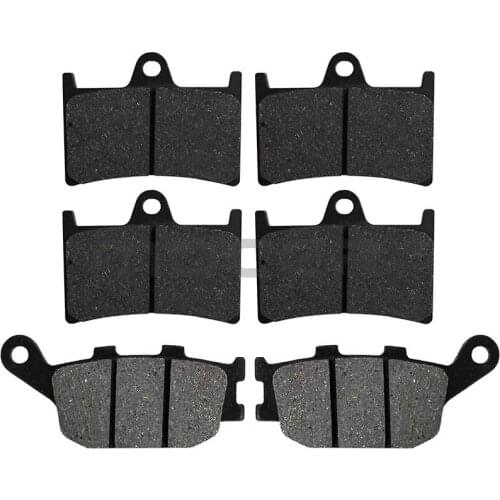Motorcycle Front and Rear Brake Pads for Yamaha FZ6 Fazer S2 2007-2009 FZ1 08-13 YZFR6 R6 04-12 R1 2004-2006