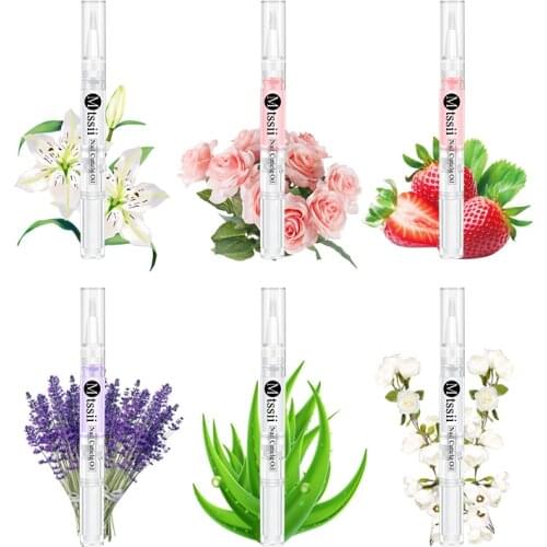 Nail Nutrition Oil Pen Nail Treatment Pen 15 Smell Cuticle Revitalizer Oil Prevent Agnail Nail Gel Polish Nourish Skin