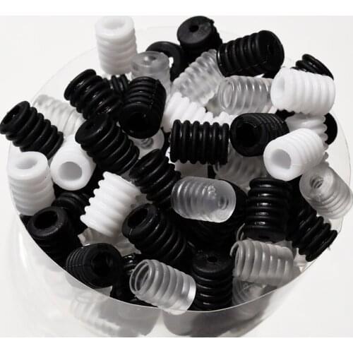 5000pcs Flat Spiral Buckle Adjustable Bead Anti-slip Mask Buckle Elastic Band Cap Mask Stopper Ear Cord Drawstring Button