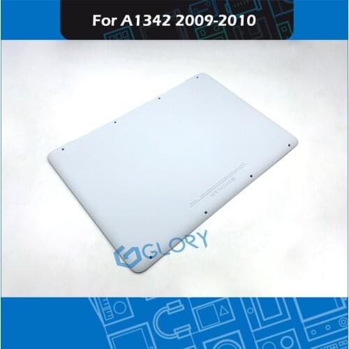 Full New A1342 White Lower Bottom Case Cover For Apple MacBook A1342 13" Unibody 604-1033 2009 2010 MC207 MC516 EMC 2350 EM2395