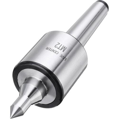 MT2 0.001 5000rpm Max Steel Lathe Live Center Taper Tool Triple Bearing CNC Live Revolving Milling Center Taper Machine