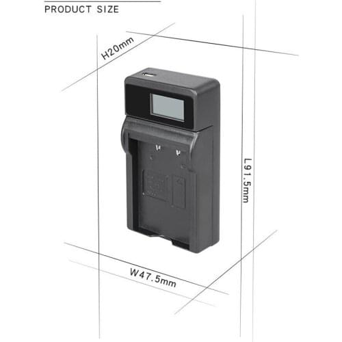 CGA-S007 CGR-S007E Rechargeable Batteries charger for Panasonic Lumix DMC-TZ1 DMC-TZ1EB-S DMC-TZ1EG-K DMC-TZ1-A Camera