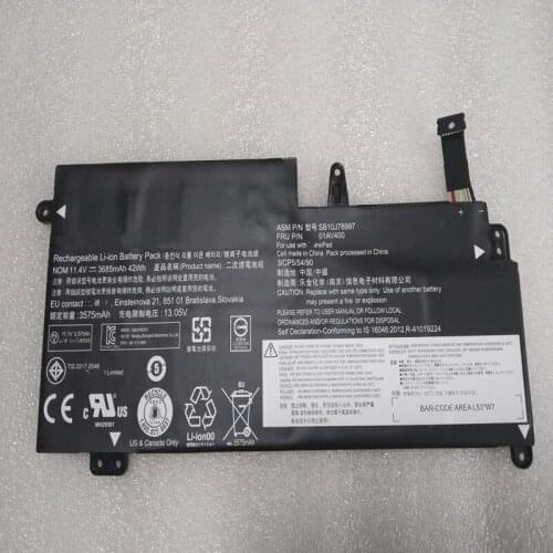 01AV400 01AV401 01AV437 01AV435 For Lenovo ThinkPad S2 13 Chromebook SB10J78997 78998 SB10K97592 97594 Original Laptop battery