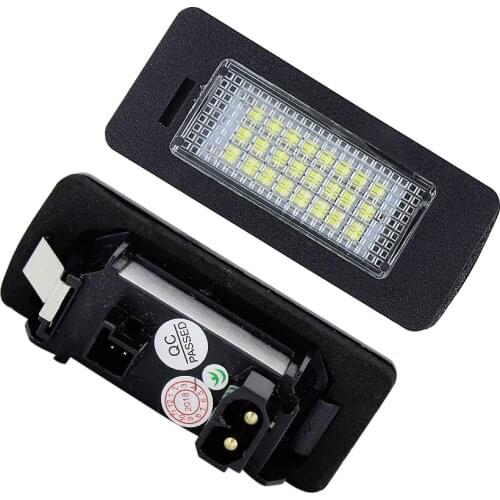 2Pcs Led Number Plate For BMW e60 Number License Plate Light Lamp For BMW E39 M5 E70 E71 X5 X6 E60 M5 E90 E92 E93 M3