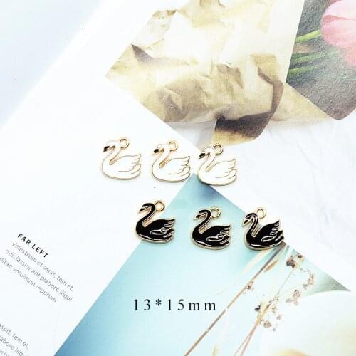 20pcs/Lot 13*15mm Diy Fried Egg Handmade Oil Enamel Charms Design for Jewelry Making Earring Bracelet or Necklace