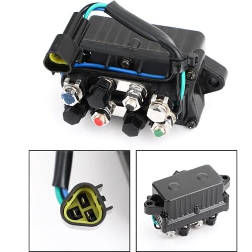 Artudatech 3 Pins Trim & Tilt Relay For YAMAHA OUTBOARD Motor 2 4 Stroke 40HP 50HP 60HP 75HP 85HP 90HP 150HP 225HP #61A-81950-00