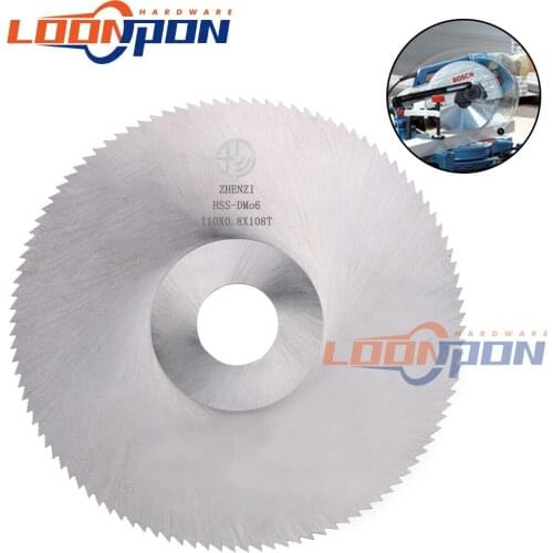 4" HSS Circular Saw Blade Cutting Disc for Iron Tube Carbon Steel Cutter Tools