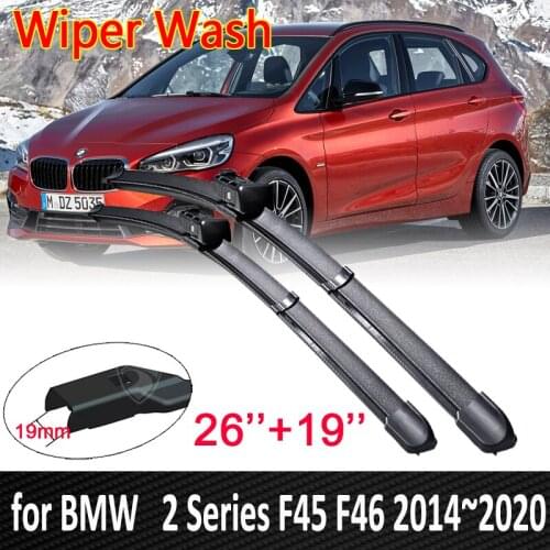 Car Wiper Blades for BMW 2 Series F45 F46 2014~2020 Windscreen Brushes Wipers 216i 218i 220i 225i 225xe 216d 218d 220d Car Goods