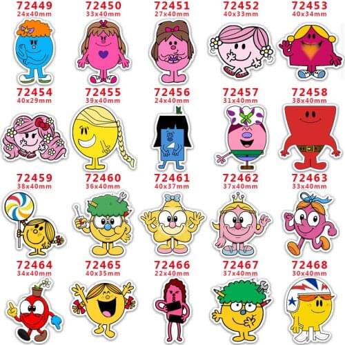 Choshim brand 10 Pcs Planar Resin flatback Cute Cartoon for DIY hairbow accessory decoration PR 72452